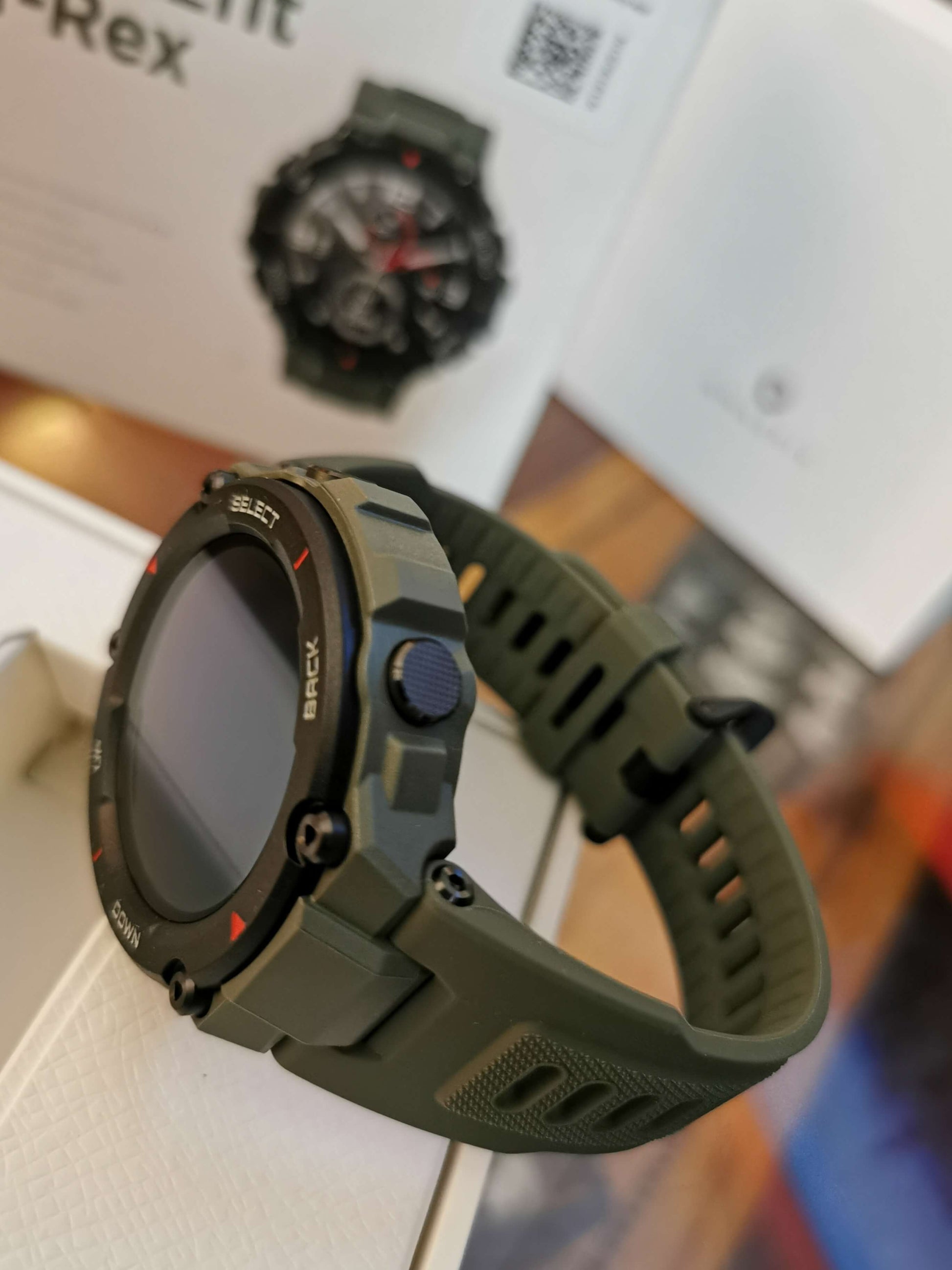 Amazfit T-Rex - Reloj Militar inteligente con GPS, deportivo militar para  hombre, pantalla AMOLED de 1.3